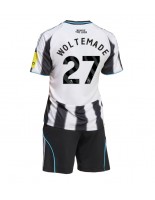 Otroške Nogometnih dresov Newcastle United Nick Woltemade #27 Domači 2025-26 Kratki rokavi (+ hlače)